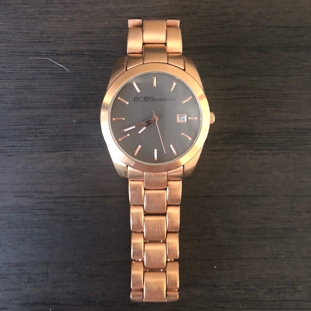 BCBG Rose Gold Watch